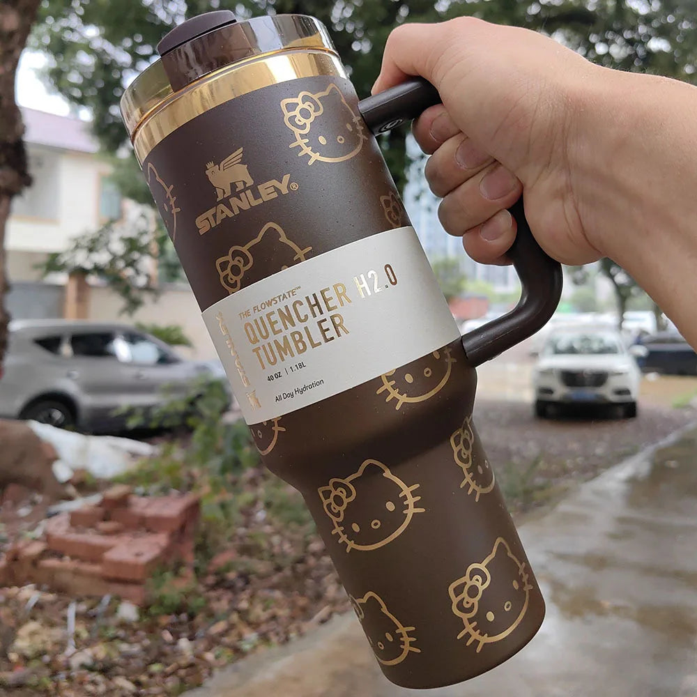 Stanley Quencher H2.0 40oz Tumbler with Handle & Straw, Flowstate Lid, Travel Cup