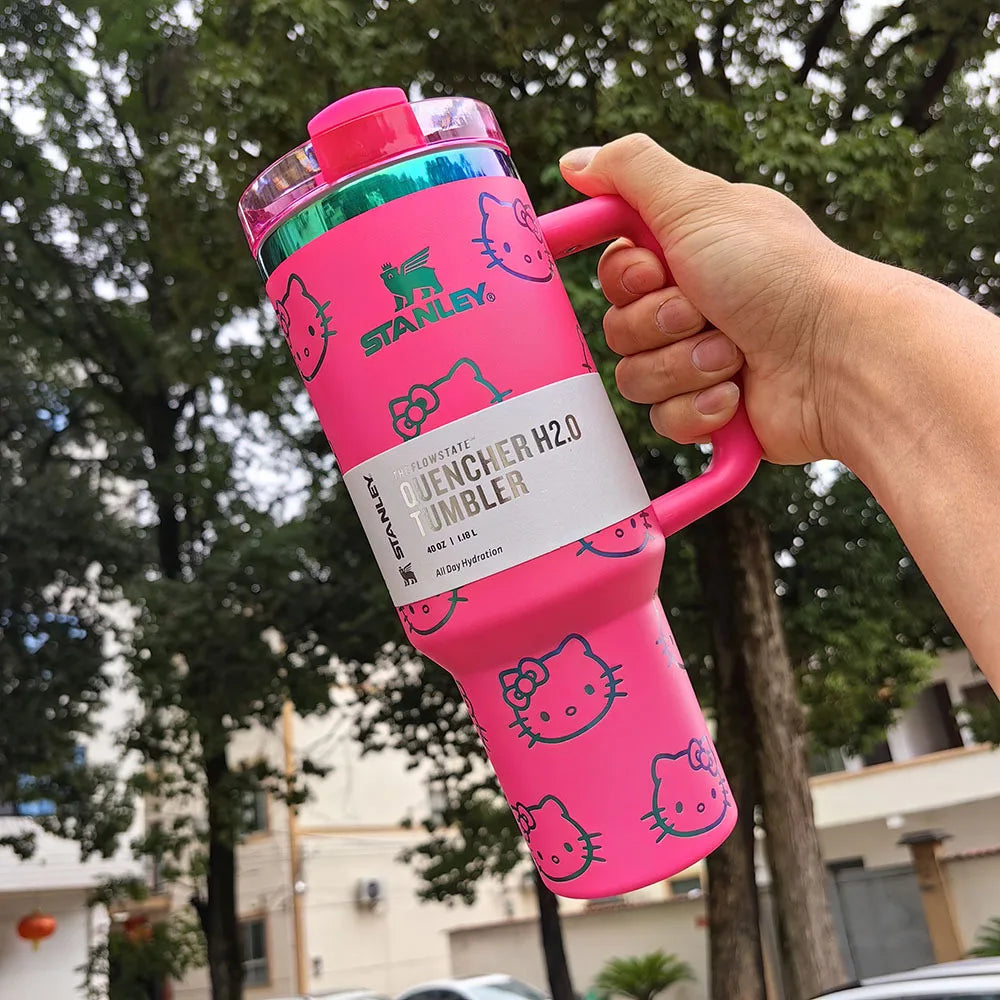 Stanley Quencher H2.0 40oz Tumbler with Handle & Straw, Flowstate Lid, Travel Cup