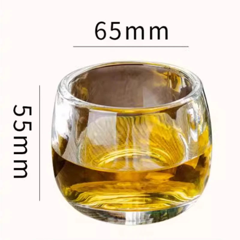 Crystal Glass Thickened Health Tea Cup 100ml