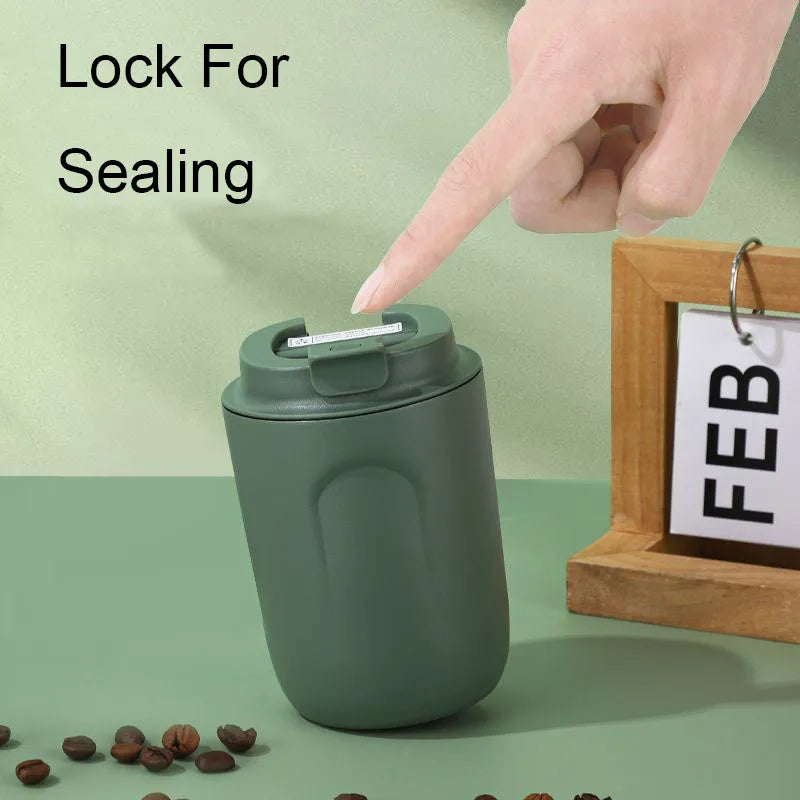 220ml Mini Thermo Coffee Cup, 316 Steel Leakproof Travel Mug