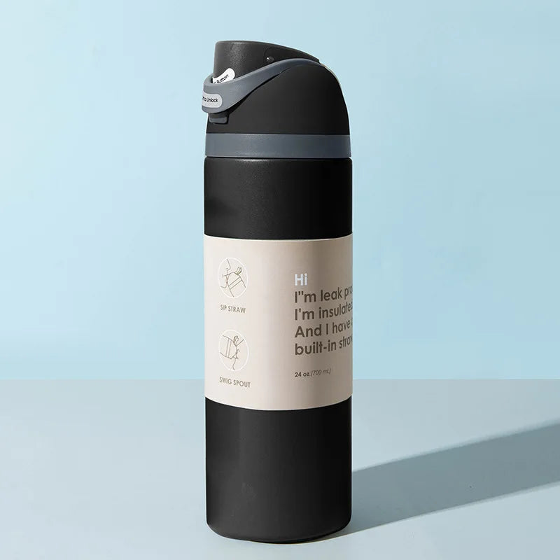 Stainless Steel Fruit Car Cup, Portable Travel Water Bottle