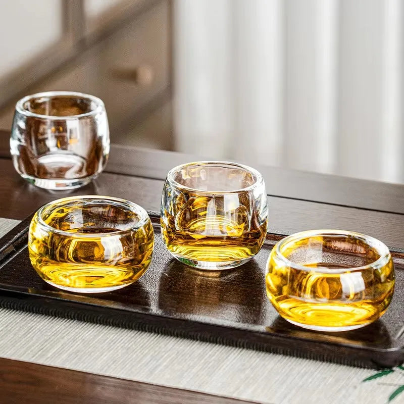 Crystal Glass Thickened Health Tea Cup 100ml