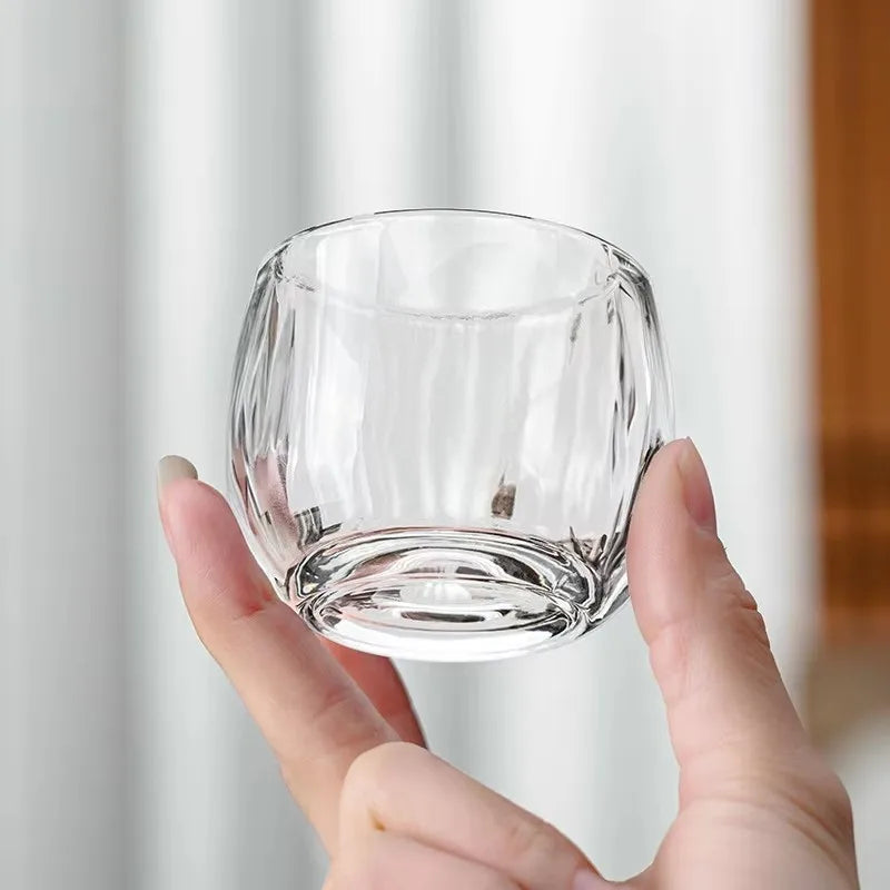 Crystal Glass Thickened Health Tea Cup 100ml