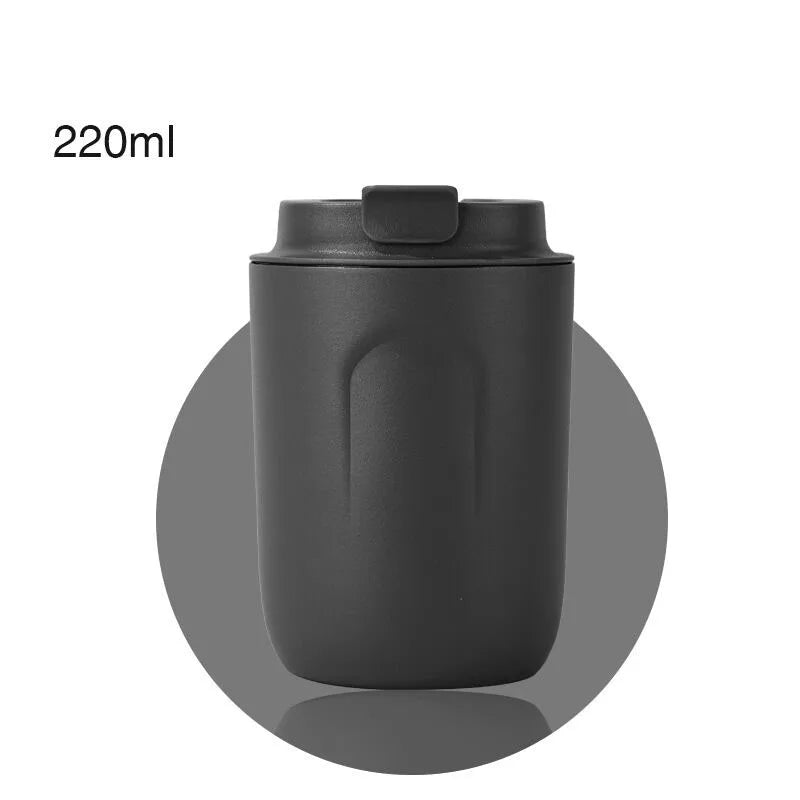 220ml Mini Thermo Coffee Cup, 316 Steel Leakproof Travel Mug