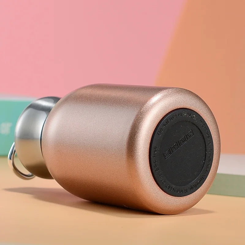 300ml Stainless Steel Mini Thermos, Portable Insulated Travel Mug