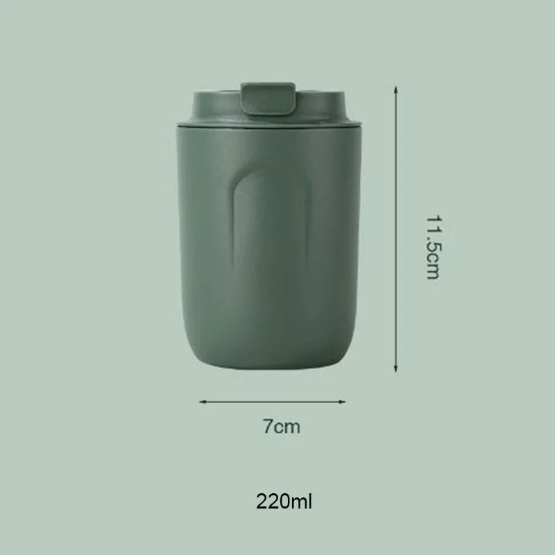 220ml Mini Thermo Coffee Cup, 316 Steel Leakproof Travel Mug