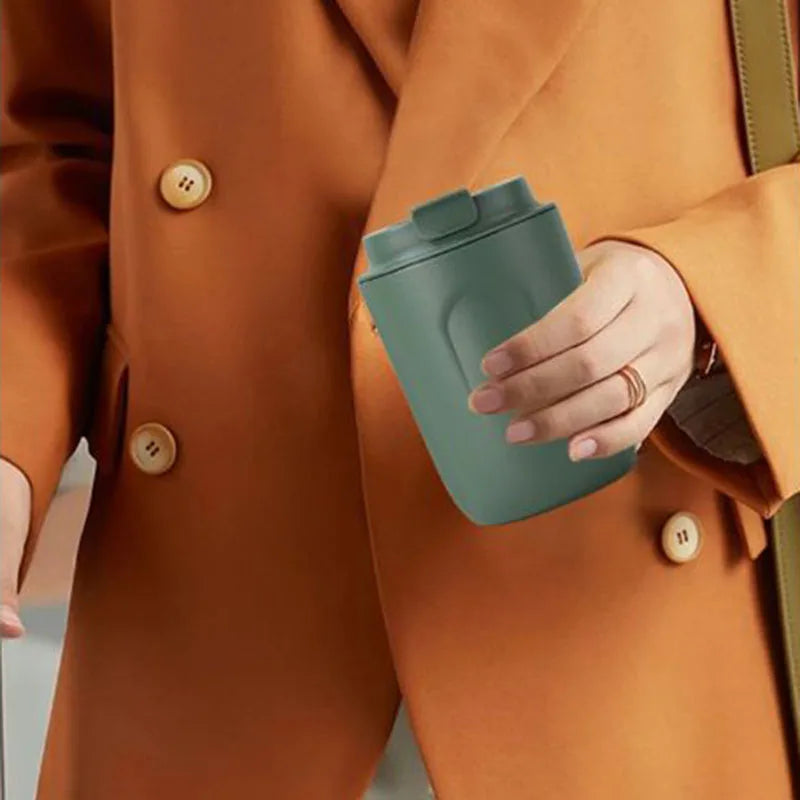 220ml Mini Thermo Coffee Cup, 316 Steel Leakproof Travel Mug