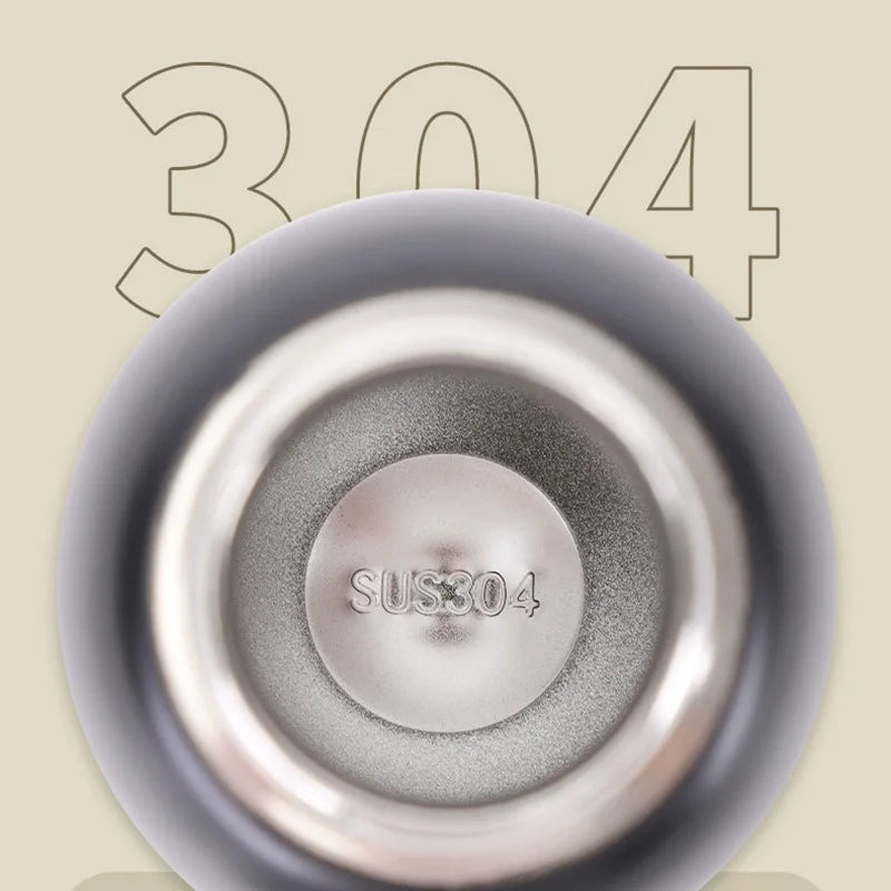 300ml Stainless Steel Mini Thermos, Portable Insulated Travel Mug