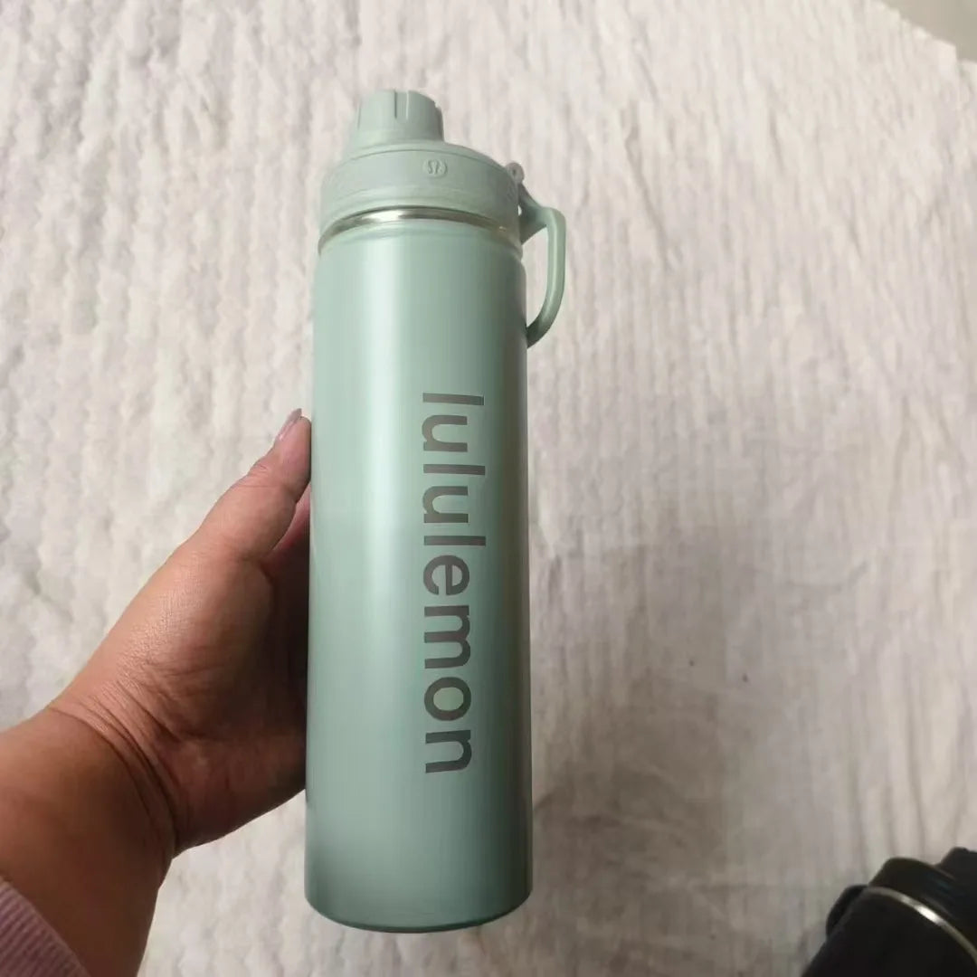 Stainless Steel Double-Wall LULU Vacuum Insulated Cup for Yoga or Travel