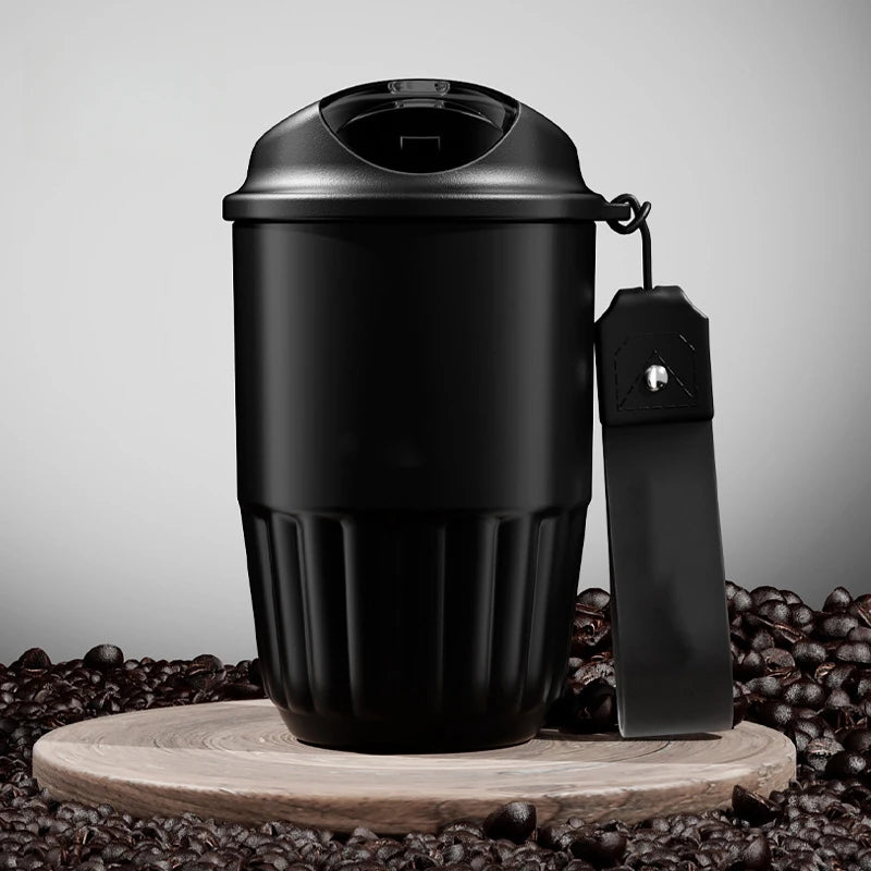 410ml Ceramic Liner Stainless Steel Vacuum Insulated Thermos Coffee Cup