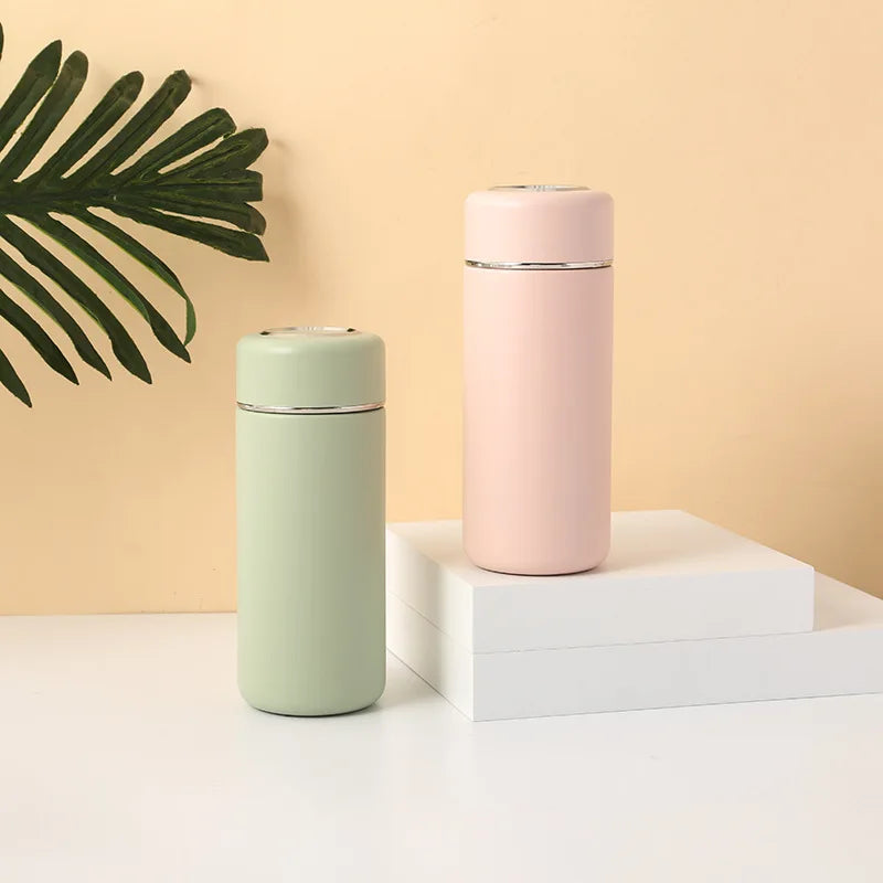 350ml 316 Stainless Steel Double-Wall Vacuum Bottle for Hot & Cold Drinks