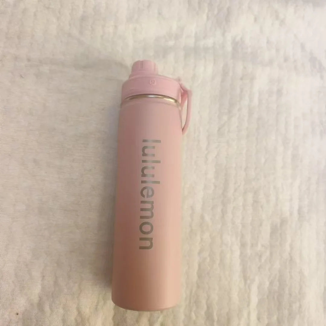 Stainless Steel Double-Wall LULU Vacuum Insulated Cup for Yoga or Travel